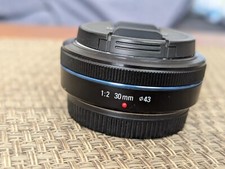 Samsung EX-S30NB 30mm f/2.0 Lens NX excellent lens in excellent condition
