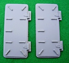 Pair of Ships Doors.(L)  Model Boat Fittings.