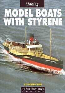 Making model boats - model, with