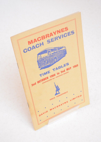 Bus coach timetable macbraynes - timetable,