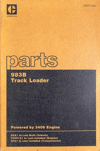 Caterpillar cat 983b - 983b, track
