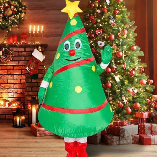 Inflatable santa costume - inflatable,