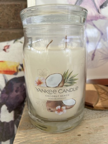 Yankee candle coconut - yankee, beach