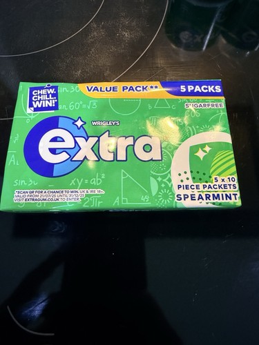 Wrigleys extra spearmint sugar - wrigleys,