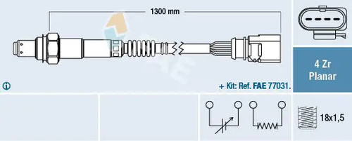 Lambda sensor planar - lambda,