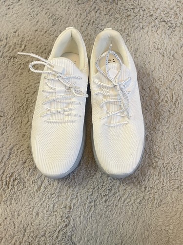 White men sport trainers - white,