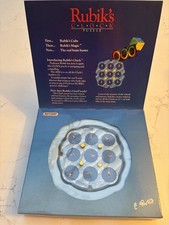 Vintage Matchbox Rubik's Clock Puzzle Game Toy 1988 Boxed complete