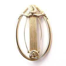 Sterling silver brooch by Ola