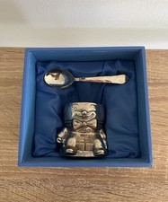 Vintage Silver Plate Humpty