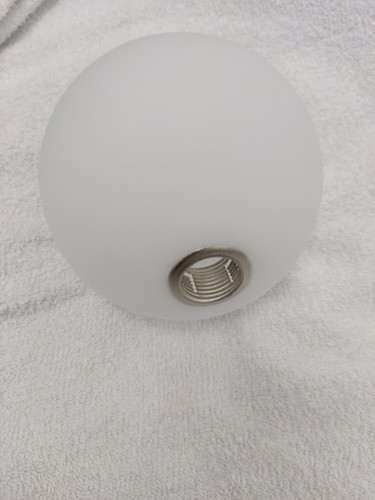 2pcs milk white opal - white, glass