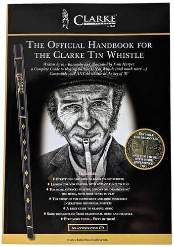 The clarke tin whistle - whistle, book