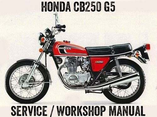1975 1976 honda cb250g5 250 - 1975-1976,