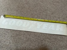 Goodyear Tyres die-cut decal