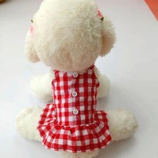Small Pet Dog Cat Summer Lace Skirt Princess Tutu Dress Puppy Clothes Apparel UK
