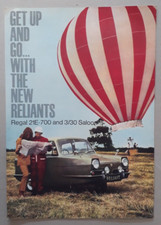 Reliant Regal Brochure 1968 - 3/30  21E-700  Supervan III