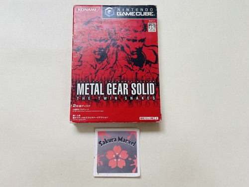 Nintendo gamecube metal gear - metal,