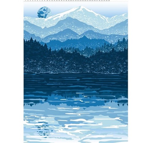 Clothworks scandinavian winter - scandinavian,