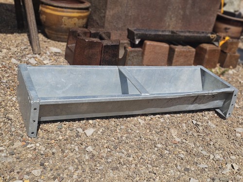 Galvanise trough garden - trough,