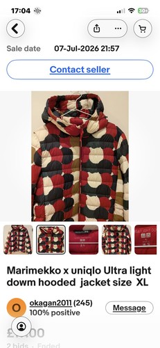 Marimekko uniqlo ultra light - x,