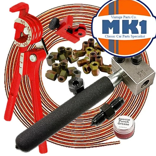 Diy 25ft brake pipe repair - pipe, kit