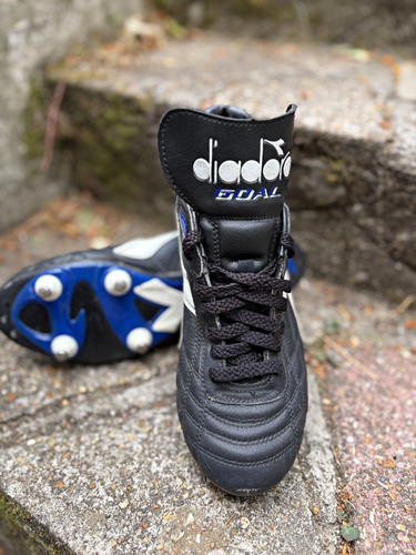 Diadora goal black - goal, black/blue/white