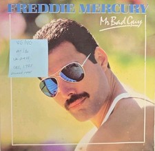 Freddie Mercury Mr Bad Guy Vinyl Record VG/VG CBS 86312 1985
