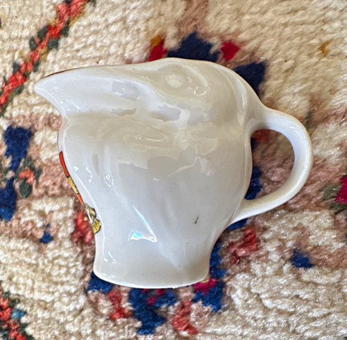 Miniature crested ceramic - miniature,