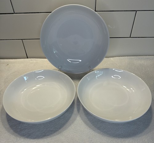 Denby white 23cm pasta - 3x, 9"