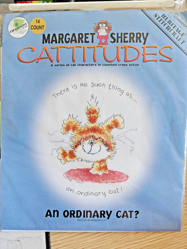 Ordinary cat cross stitch - an,