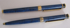 VINTAGE RARE Pen Set Feldene Twist Ballpoint & Iridium Point Fountain W German 7