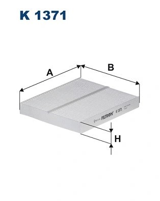 Filter interior air - filter,