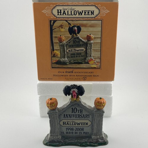 Dept snow village - 56, halloween