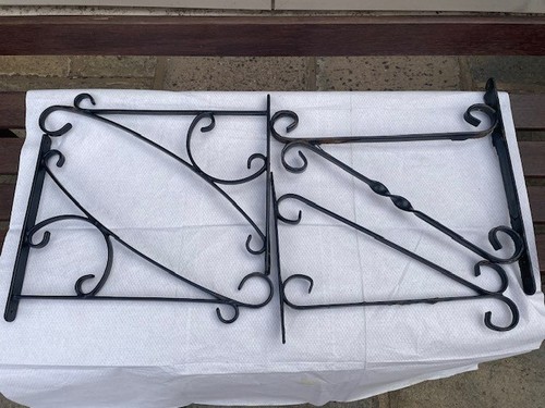 Hanging basket brackets - hanging,