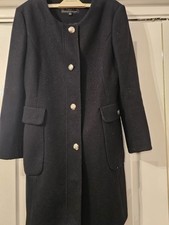 Lipsy Collarless Coat Size 14