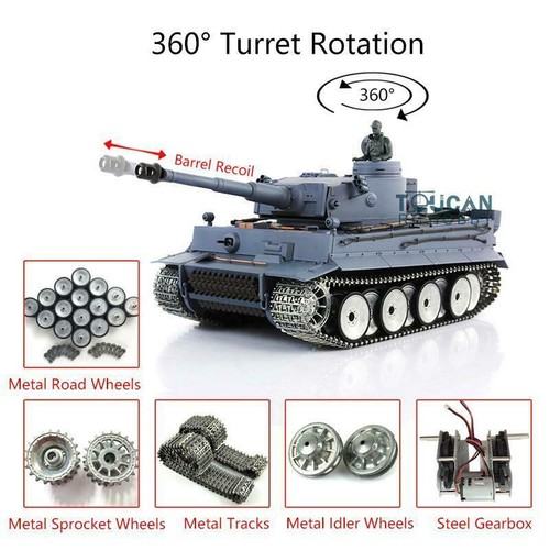 Tiger i rtr rc tank - 7.0,