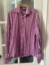 Duchamp 17” Striped Shirt