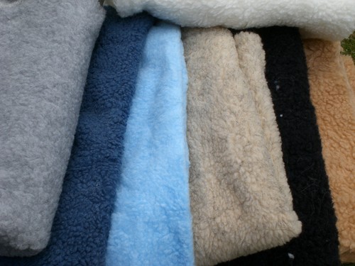 Fleece fabric metre peice - metre,