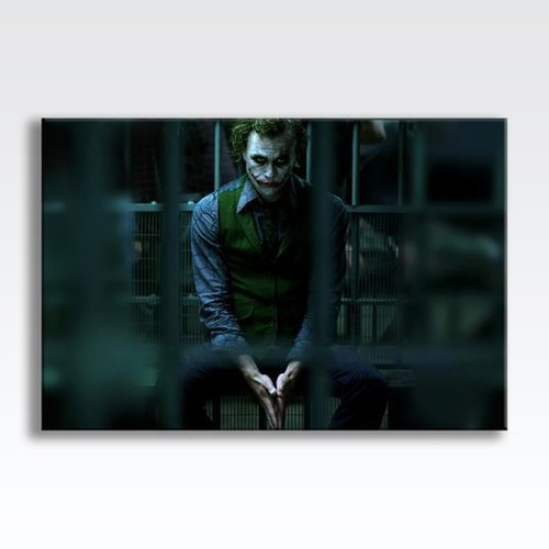 The joker canvas batman dark - canvas,