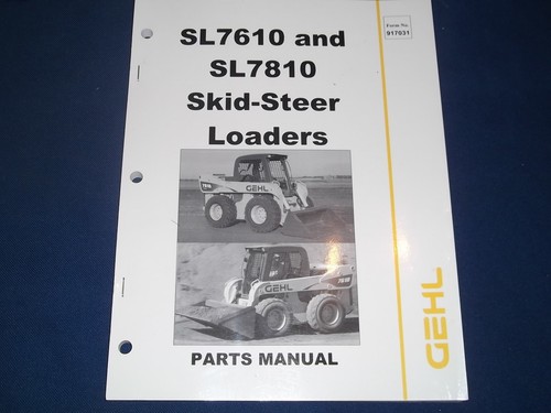 Gehl sl7610 sl7810 skid - sl7810, steer
