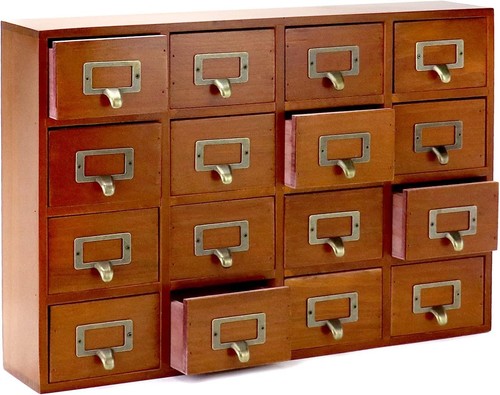 Drawers apothecary cabinet - 16,