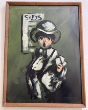 Vintage Oil Painting 1960s
