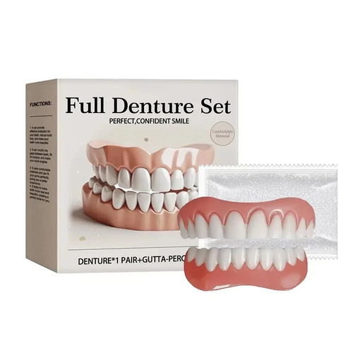 Full denture set - full, set,soft