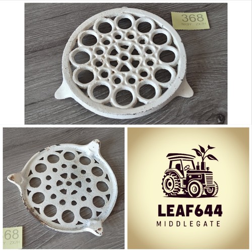 Cast iron trivet metal - cast,