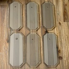 Vintage door finger plates