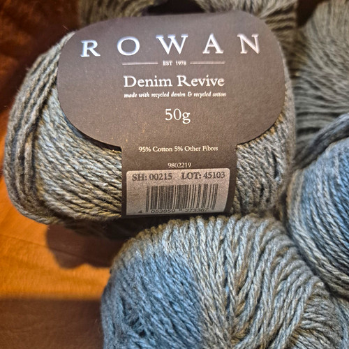 Rowan denim revive cotton - revive, yarn