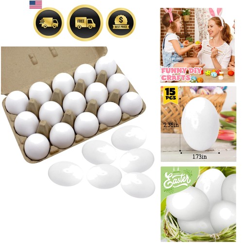 Pcs white wooden eggs - wooden,