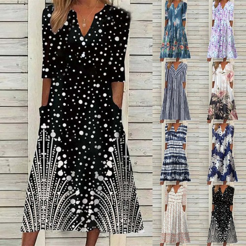 Ladies summer loose printed - loose,