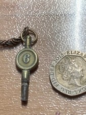 Vintage  No.6 pocket watch key