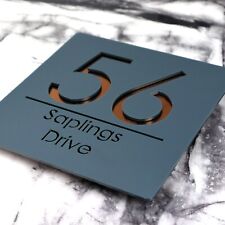 House Number Plaques Door