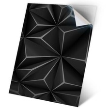 1 x Vinyl Sticker A2 - BW - Black & Futuristic #35610